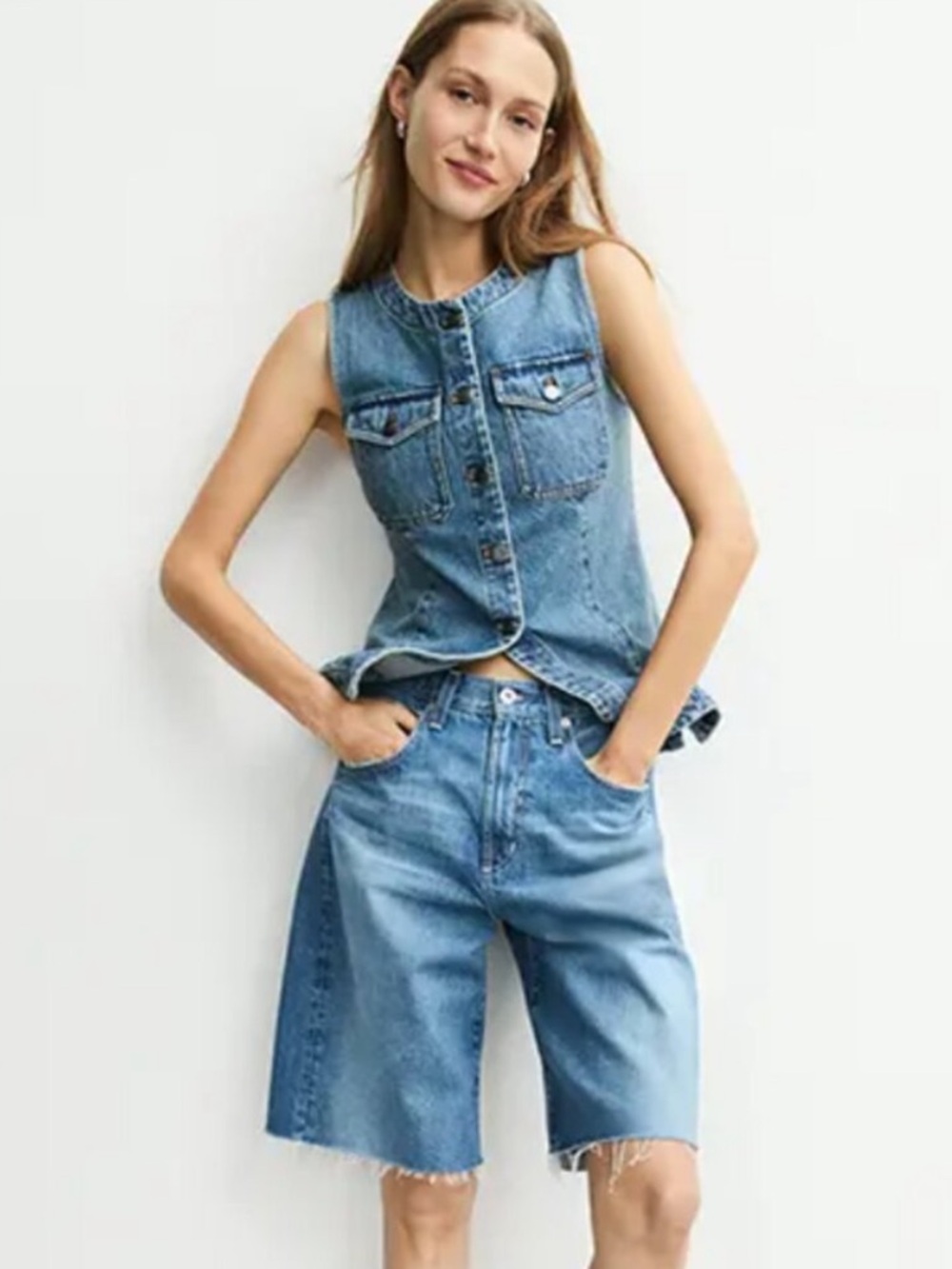 Bermuda Jean shorts